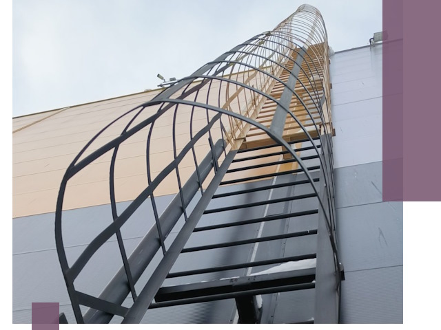 Изготовление и монтаж пожарных лестниц в Люберцах профессионально