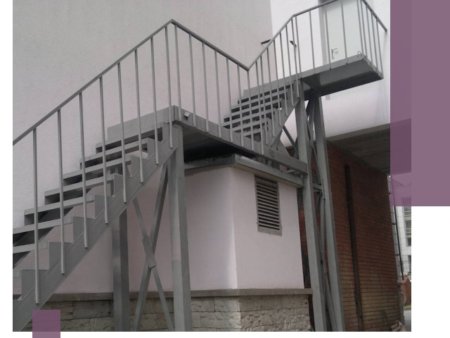 Монтаж пожарных лестниц под ключ в Люберцах с гарантией качества