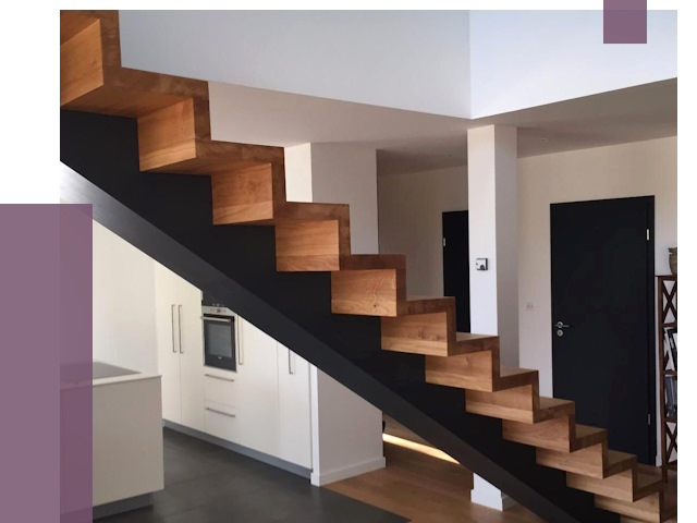 Изготовление деревянных лестниц в Люберцах от 89429 руб. | ПРОЛЁТ-Люб