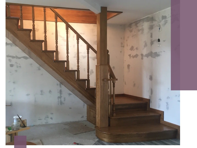 Ремонт деревянных лестниц в Люберцах: быстро и качественно