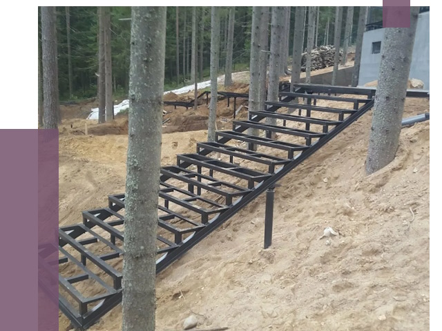 Монтаж металлических лестниц в Люберцах от 13940 руб. 