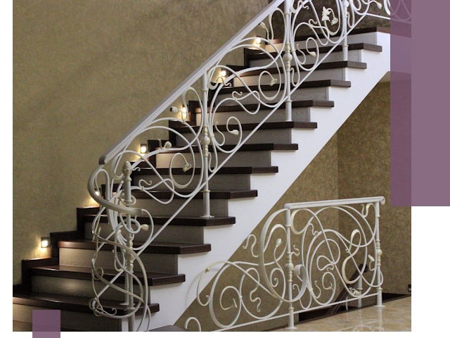Кованые лестницы под ключ в Люберцах — изготовление и монтаж