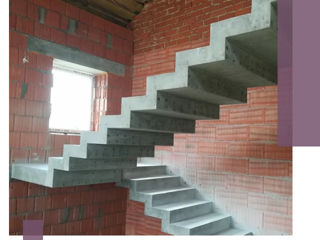 Бетонные лестницы под ключ в Люберцах: монтаж, демонтаж, ремонт