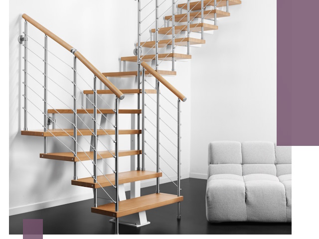 Модульные лестницы под ключ в Люберцах — монтаж и изготовление