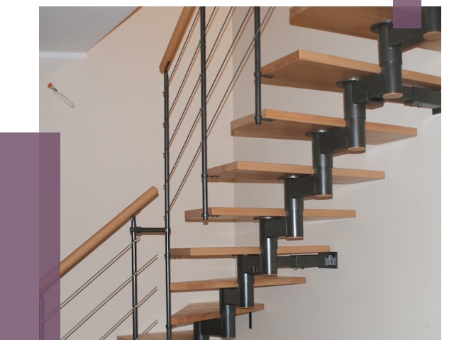 Изготовление модульных лестниц в Люберцах от 11836 руб. 