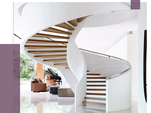 Винтовые лестницы в Люберцах под ключ от 49975 руб. | ПРОЛЁТ-Люб