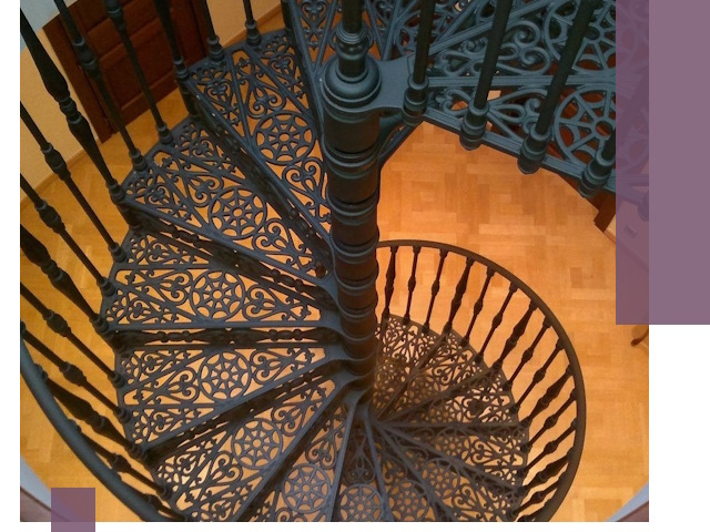 Винтовые лестницы под ключ в Люберцах: производство и монтаж