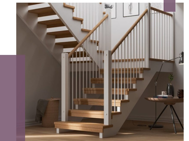 Маршевые лестницы в Люберцах от 39191 руб. — монтаж | ПРОЛЁТ-Люб