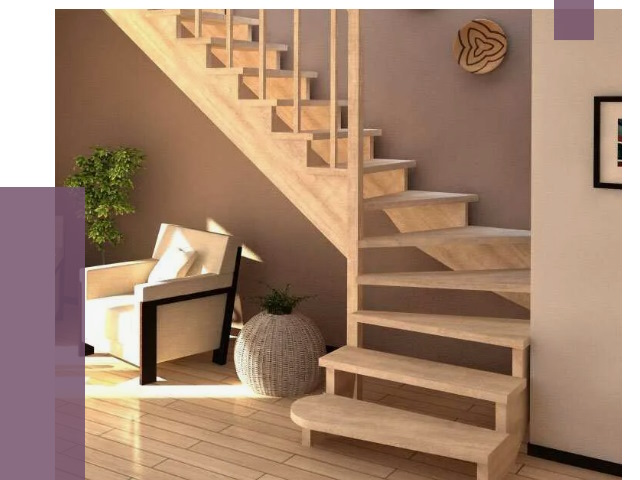 Изготовление Г-образных лестниц в Люберцах от 19464 руб. 