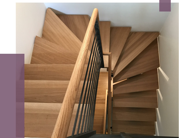 П-образные лестницы в Люберцах под ключ от 49975 руб. | ПРОЛЁТ-Люб