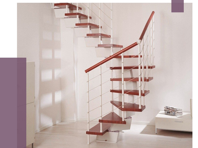 Изготовление лестниц на больцах в Люберцах от 9995 руб. | ПРОЛЁТ-Люб