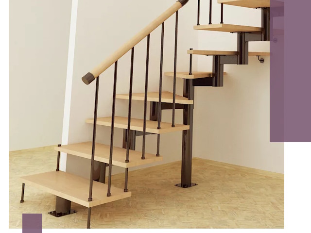 Монтаж лестниц на больцах в Люберцах — быстро и надежно