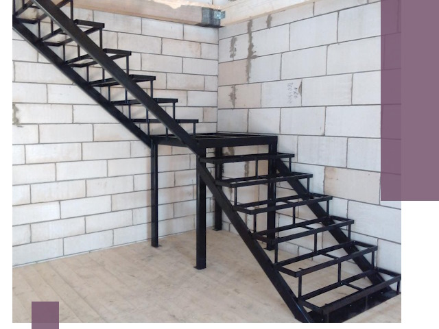 Лестницы на металлокаркасе под ключ в Люберцах — изготовление и монтаж