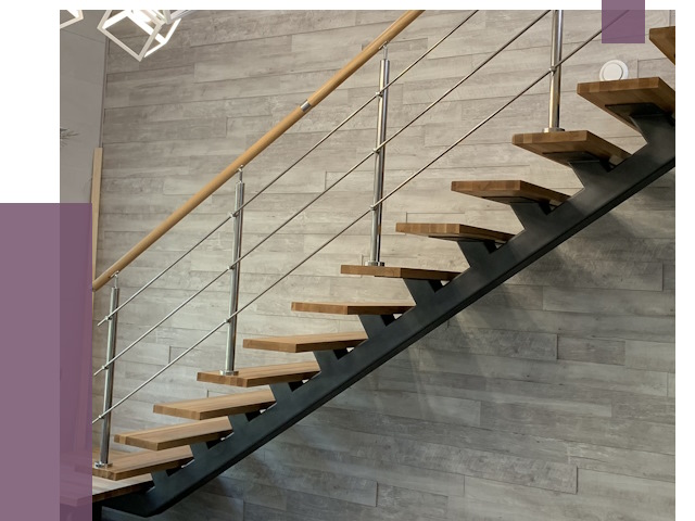 Изготовление лестниц на монокосоуре в Люберцах от 78381 руб. 