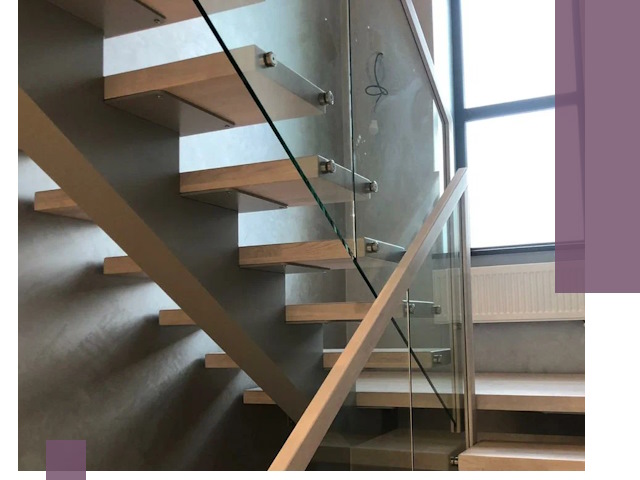 Изготовление лестниц на монокосоуре в Люберцах с монтажом и гарантией