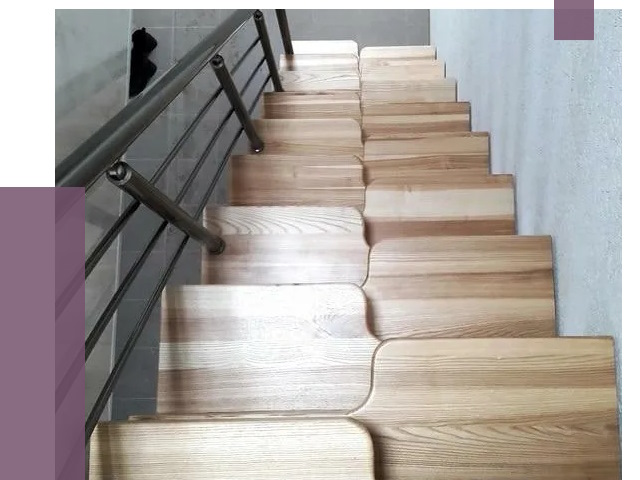 Лестницы гусиный шаг в Люберцах от 13414 руб. под ключ | ПРОЛЁТ-Люб