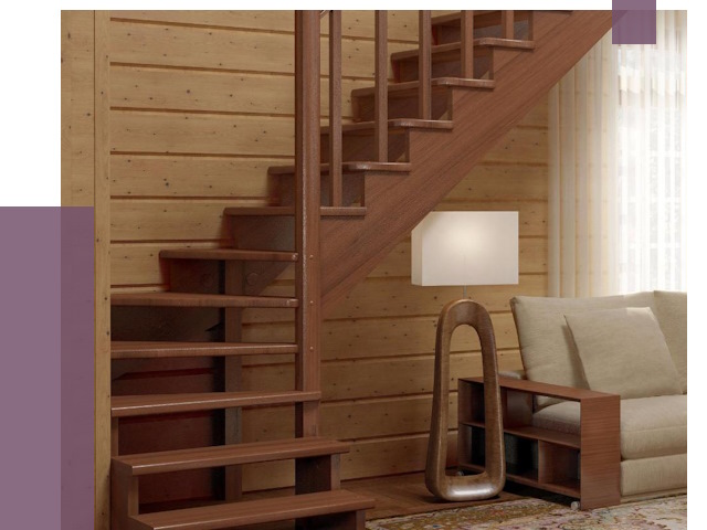 Лестницы эконом класса в Люберцах от 18780 руб. бюджетные решения