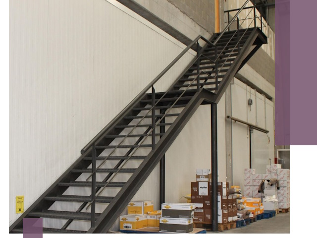 Лестницы для производства в Люберцах — изготовление и монтаж