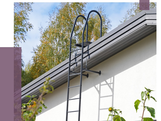 Лестницы на крышу в Люберцах от 19674 руб. — монтаж и монтаж ПРОЛЁТ-Люб