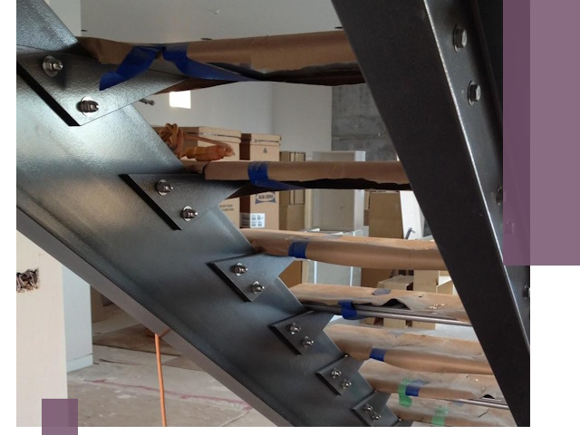 Усиление лестничных конструкций и усиление опор в Люберцах