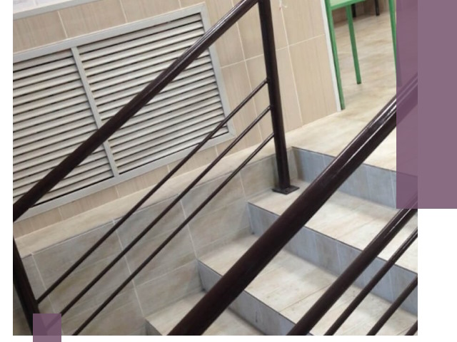 Изготовление перил из металла под ключ в Люберцах