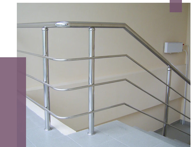 Алюминиевые перила в Люберцах от 6523 руб. под ключ | ПРОЛЁТ-Люб