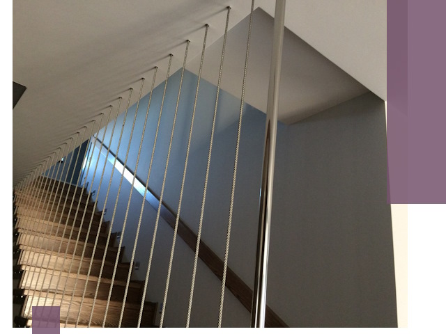 Тросовые перила под ключ в Люберцах — производство и монтаж