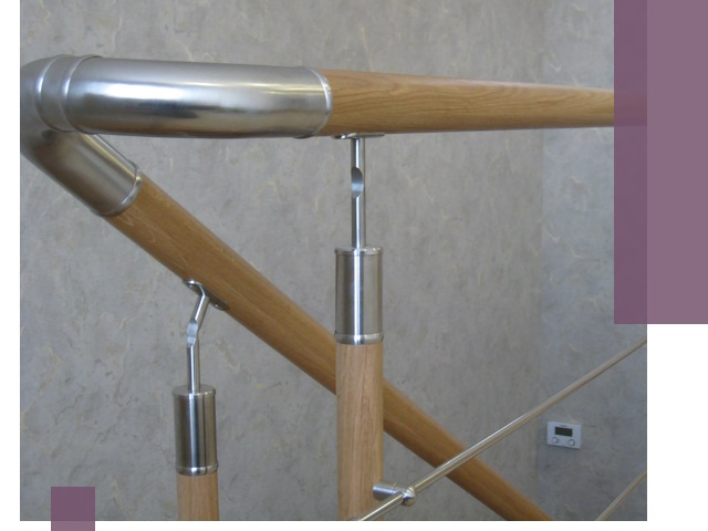 Комбинированные перила на заказ в Люберцах — монтаж и производство