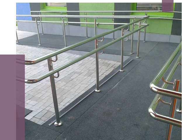 Ограждения пандусов в Люберцах от 4471 руб. монтаж | ПРОЛЁТ-Люб