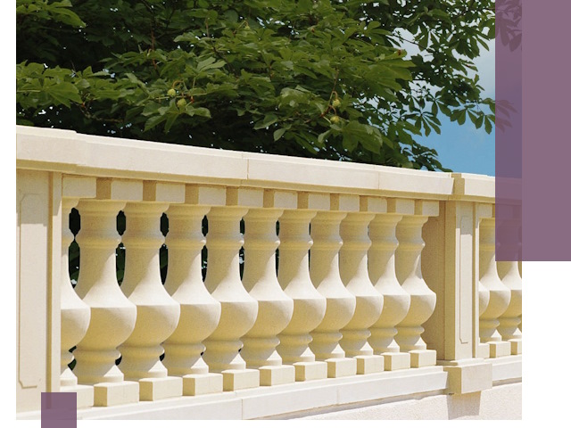 Установка балюстрады в Люберцах: изготовление и монтаж под ключ