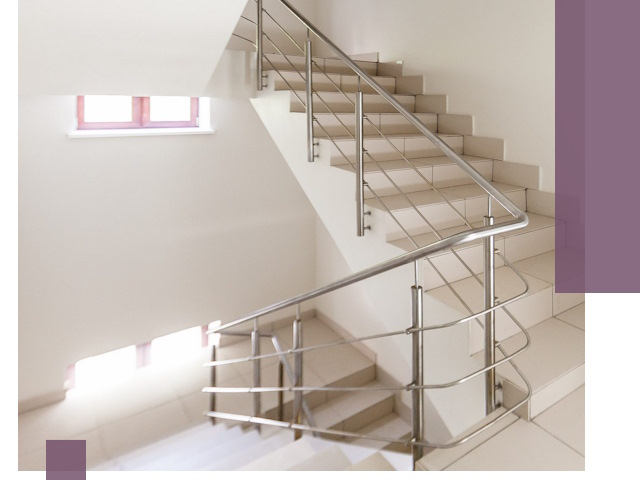 Установка и замена перил в подъезде в Люберцах