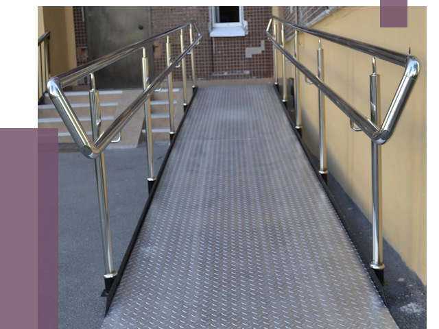 Пандусы в Люберцах от 12625 руб. — установка для инвалидов | ПРОЛЁТ-Люб