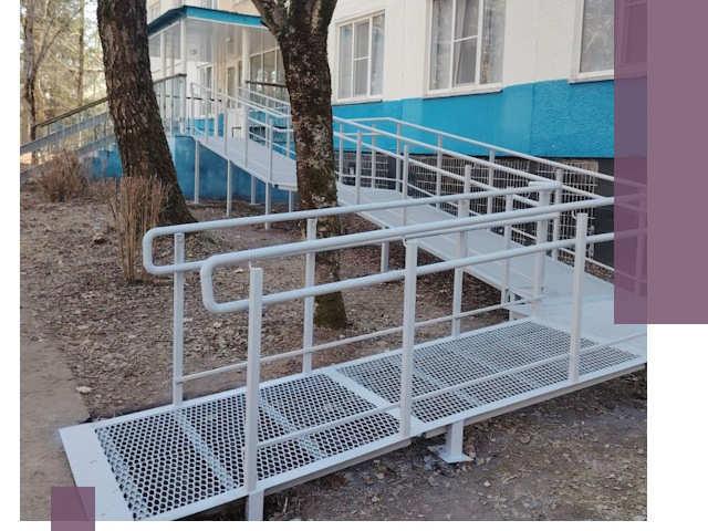 Пандусы под ключ в Люберцах: изготовление, монтаж и демонтаж