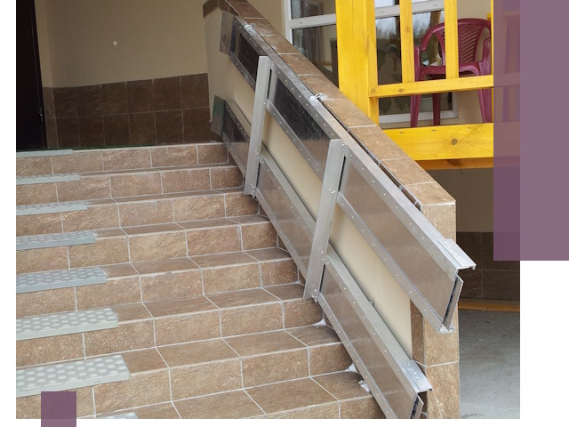 Откидные пандусы под ключ в Люберцах — монтаж и демонтаж