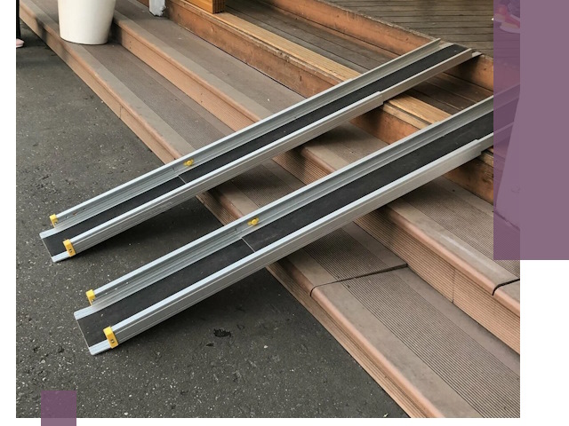 Телескопические пандусы под ключ в Люберцах — изготовление и монтаж