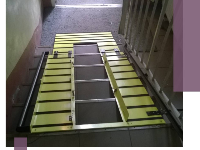 Профессиональный монтаж пандуса в подъезд в Люберцах