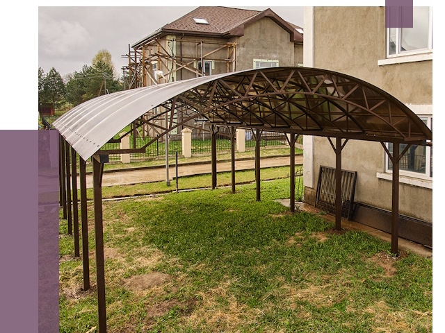 Демонтаж навесов в Люберцах от 4734 руб. — разборка и вывоз | ПРОЛЁТ-Люб