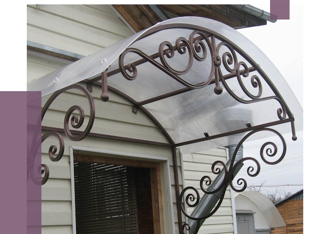 Изготовление козырьков в Люберцах от 7575 руб. — заказать | ПРОЛЁТ-Люб