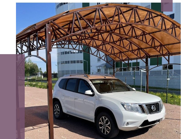 Недорогие навесы в Люберцах от 44188 руб. | ПРОЛЁТ-Люб