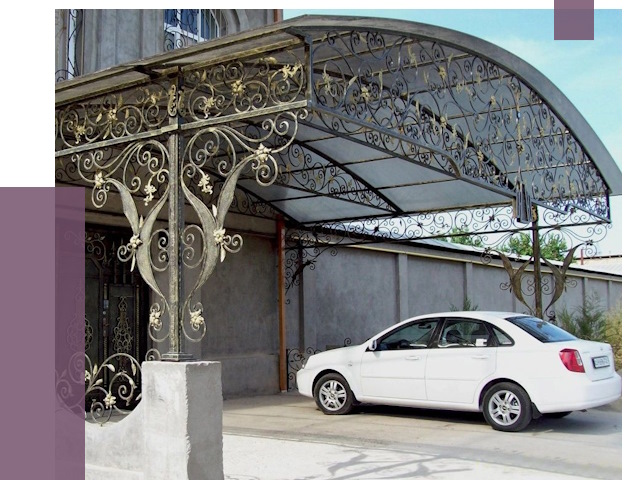 Кованые навесы в Люберцах от 14992 руб. | ПРОЛЁТ-Люб