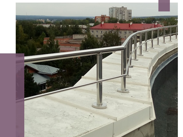 Парапеты и ограждения кровли в Люберцах от 5103 руб. 