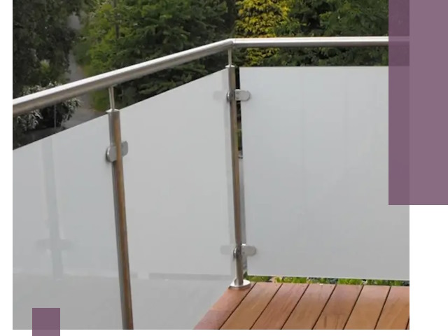 Алюминиевые парапеты для балконов и террас в Люберцах