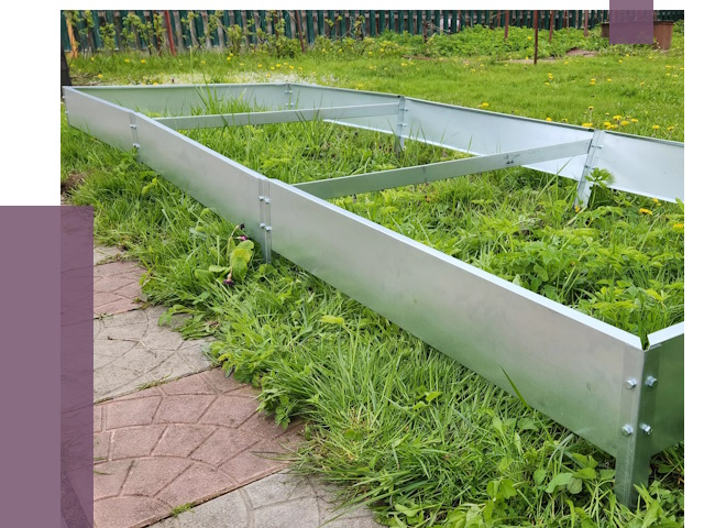 Металлические бордюры для грядок в Люберцах от 1841 руб. 