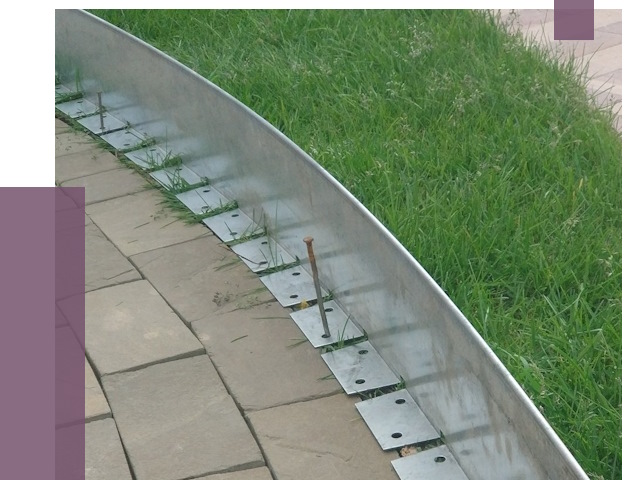 Металлические бордюры для тротуаров в Люберцах от 8943 руб.