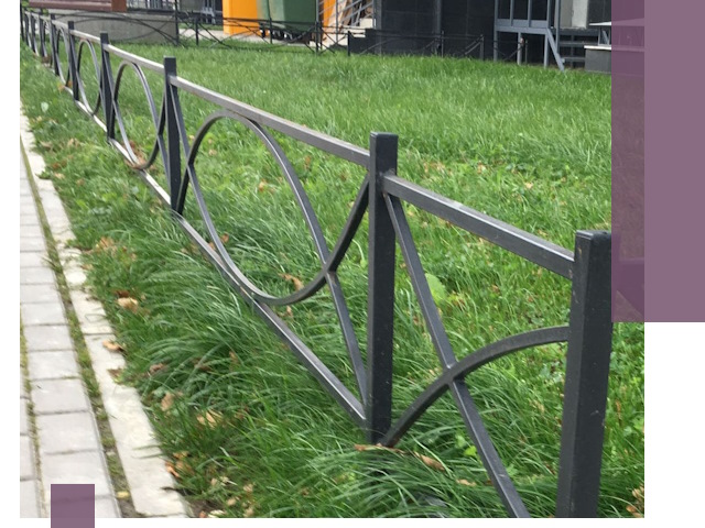 Газонные ограждения из металла в Люберцах — монтаж и продажа