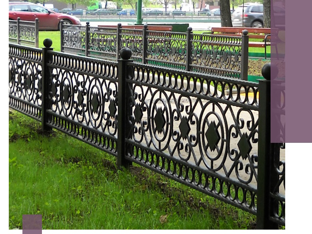 Секционные газонные ограждения под ключ в Люберцах