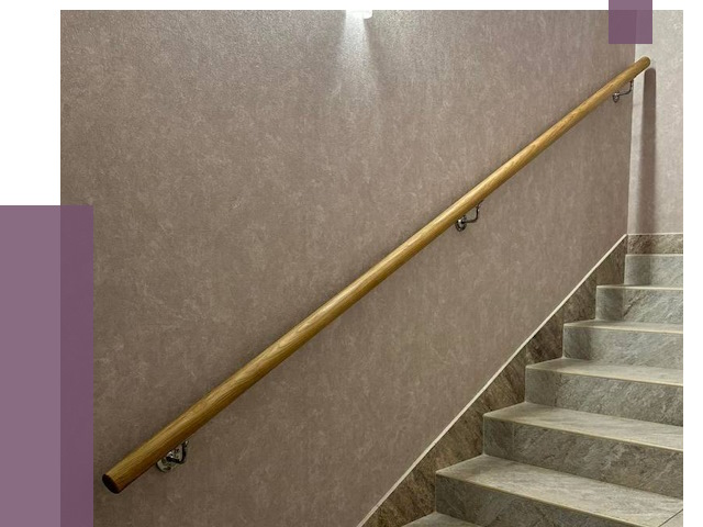 Пристенные поручни в Люберцах под ключ от 4051 руб. 