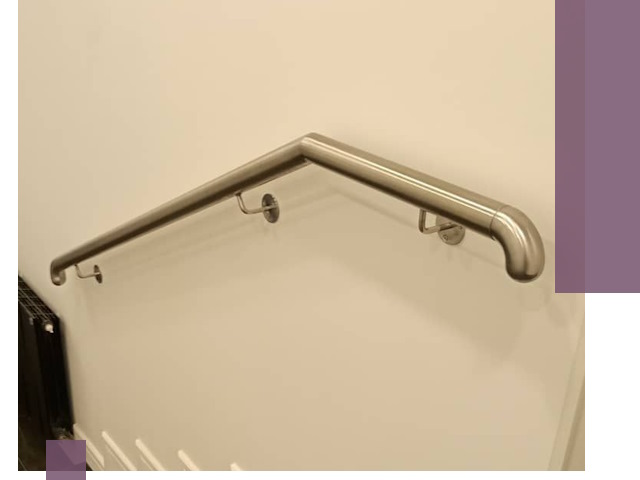 Изготовление пристенных поручней в Люберцах под ключ за сроки