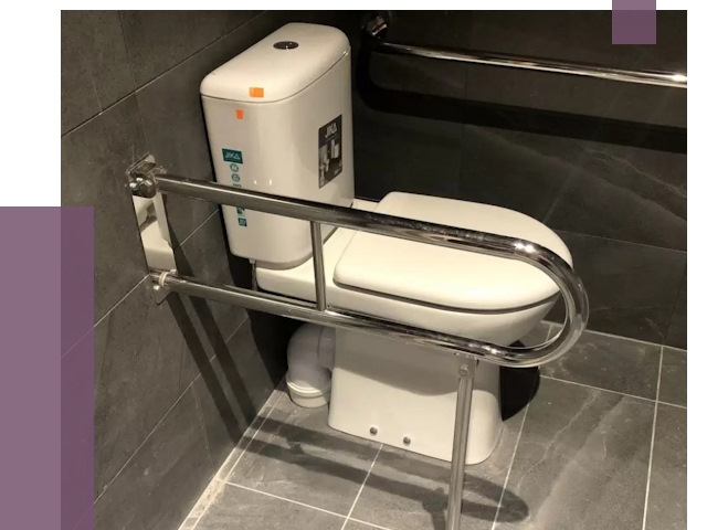 Поручни для санузлов в Люберцах от 4419 руб. | ПРОЛЁТ-Люб