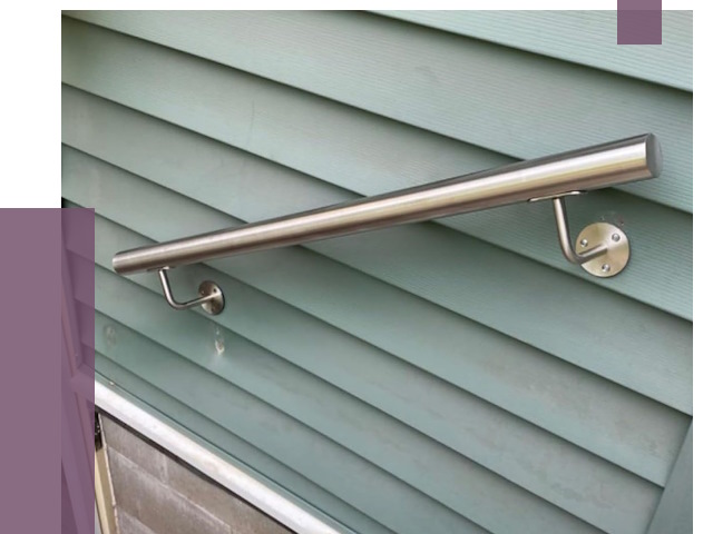 Поручни из нержавеющей стали в Люберцах от 7891 руб.  | ПРОЛЁТ-Люб